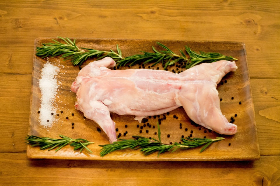 4.0 lb Whole Fryer Rabbit - "The Boss Hog"