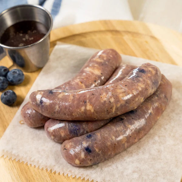 Blueberry Maple Chicken Sausages (2 packs of (8) 2 oz. links)
