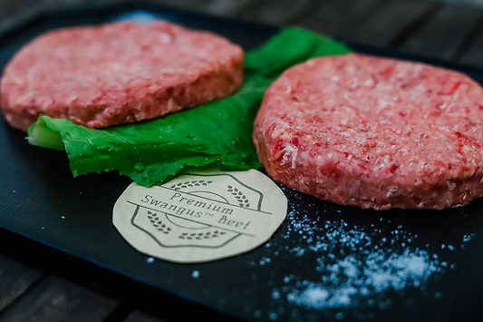 Premium Swangus™ Burger Patties  – (3 Burgers, 5.3 oz each)